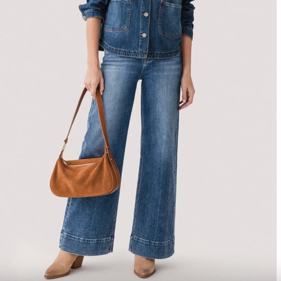 Risen Jay Wide Leg Wide Hem Trouser Jeans size 25 NWT! - Picture 6 of 6